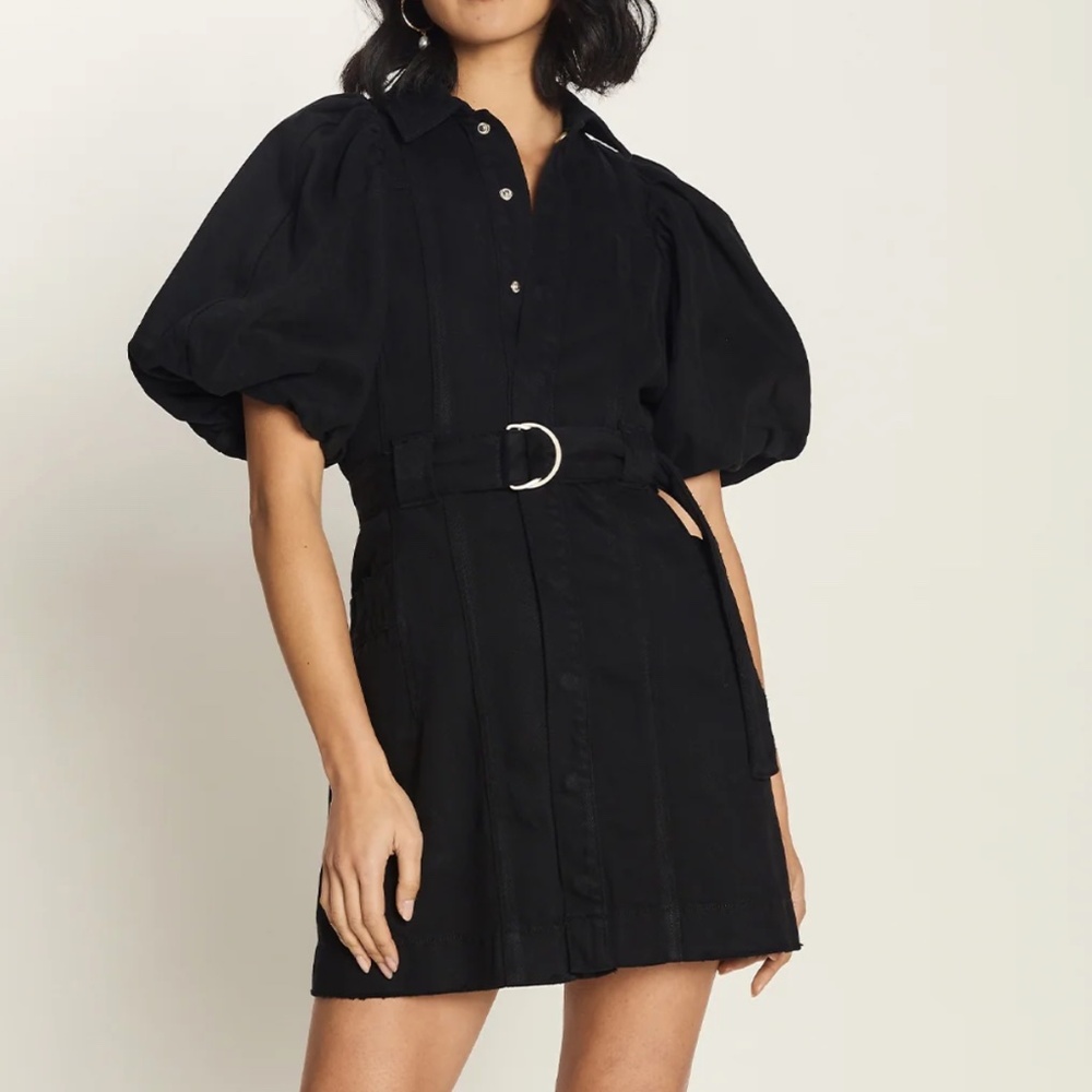 Aureta Studio Celia Dress in Noir